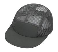 Clakllie 5 Panels Baseball Cap Quick Dry Trucker Hat Cooling Running Hat Flat Bill Cap for Outdoor Breathable Sports Cap, S-asbh02-dark Gray, One size