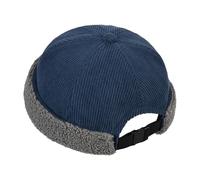 Clakllie Brimless Hats for Men Unisex Beanie Corduroy Docker Hat Commando Watch Cap Fashion Style Sailor Cap Adjustable