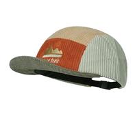 Clakllie Corduroy 5 Panel Short Brim Hat Vintage Short Peak Cap Flat Brim Baseball Cap Skateboard Dad Hat,BSWP2585-Gray Green