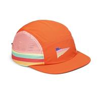 Clakllie Quick Dry 5 Panel Running Hat Breathable Mesh Hat Short Brim Hats Lightweight Baseball Cap Summer Sport Cap,BS265P04-NeonOrange
