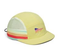 Clakllie Quick Dry 5 Panel Running Hat Breathable Mesh Hat Short Brim Hats Lightweight Baseball Cap Summer Sport Cap,BS265P04-Lemon Yellow