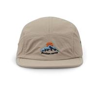 Clakllie Quick Dry Flat Brim Cap Flat Peak Trucker Hats Lightweight 5 Panel Hats Summer Sport Cap Waterproof Baseball Cap for Women Men,DFB3-Khaki