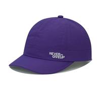 Clakllie Quick Dry Short Brim Cap for Women Men Lightweight Baseball Cap Golf Dad Hats Running Trucker Hat,BSSQ2505-Purple