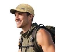 Clakllie Quick Dry Short Brim Cap for Women Men Lightweight Baseball Cap Golf Dad Hats Running Trucker Hat,BSSQ2505-Khaki