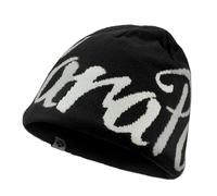 Clakllie Unisex Double Sided Knitted Hat Soft Warm Beanie Hat Stretchable Skullcap for Skiing Letter Graphic Harbour Hat, Cdus-hkn02-black, One size