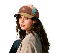 Clakllie Winter Baseball Cap for Men Warm Trapper Hat with Visor Multi-Color 5 Panel Dad Hat Cold Weather Russian Hats,CRDT01-Brown Khaki