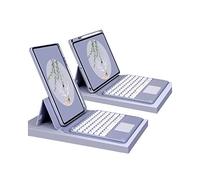 CLALOC Keyboard Case for Ipad Pro 11 Inch 1St 2Nd 3Rd 4Th 2018 2020 2021 2022, 360° Rotatable, Magnetically Detachable Wireless Bluetooth Keyboard Tablet Cover for Ipad Air 5/4,Light Purple