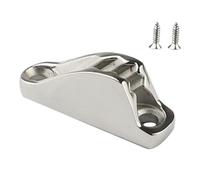 Clam Cleat, Docking Rope Clamp, Heavy Duty Cleat, Marine Hardware, Easy Secure Fastening, Suitable for Lake Dock Camping River Touring Fishing Kayak Beach Use