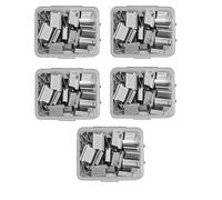 Clam Clip Dispensers,250Pcs Paper Clam Clip Refills for Fixing Loose Leaf Paper Bookbinding Documents Reports Assignments.(250 Piece Spare Clip)