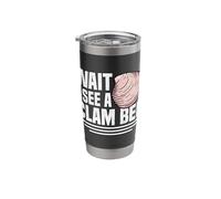 Clam Harvest Enthusiast Clamming Lover Seafood Design Stainless Steel Insulated Tumbler