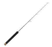 Clam Katana Ice Fishing Rod - 42" Medium Heavy - 30T Solid Graphite Blank with Tsuka Lightweight Handle, Oversized Fly Guides & Carbon Construction - Heavy Power Rod for Pike, Lake Trout & Trophy Fish