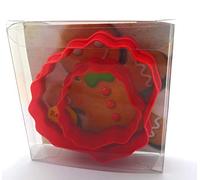 Clam Sea Shell Cookie Cutter Set of 2, Biscuit, Pastry, Fondant Clay Cutter