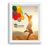 CLAMARO "BUBBLE" 17 x 22 bubble ball design photo frame | white | handmade MDF photo frame with acrylic glass | photo frame, posters