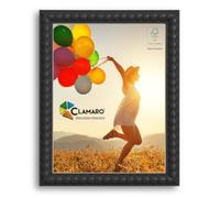 CLAMARO "BUBBLE" design photo frame 76 x 114 cm, bubble ball style, black, handmade MDF photo frame and photo frame, with acrylic glass, photo frame for example pictures