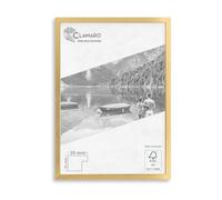 CLAMARO Collage 20 Picture Frame, 12x17 cm, Gloss Gold, 20 mm Slim Moulding