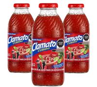 Clamato Cubano Glass Bottle 473ml (Pack of 3)