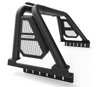 CLAMBER Roll Bar for Full-Size Pickup Truck Adjustable Sport Bar Chase Rack Compatible with Ford F-Series, Silverado, Sierra, Ram 1500, Titan XD, Tundra