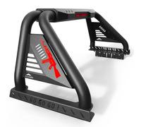 CLAMBER Roll Bar for Full-Size Pickup Truck Adjustable Sport Bar Chase Rack with Brake Lights Compatible with Ford F-Series, Silverado, Sierra, Ram, Titan XD, Tundra