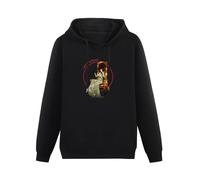Clamguard Lady dimitrescu on The Throne Essential Mens Sweatshirts Cotton Unisex Black Pullover Hoodies M
