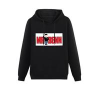 Clamguard Mr Benn Mens Sweatshirts Cotton Unisex Black Pullover Hoodies XXL