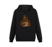 Clamguard Sassy The Sasquatch Smoke Big Lez Show Retro Mens Sweatshirts Cotton Unisex Black Pullover Hoodies S