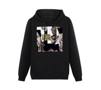 Clamguard Simple Minds 1985 Album Art Mens Sweatshirts Cotton Unisex Black Pullover Hoodies 3XL