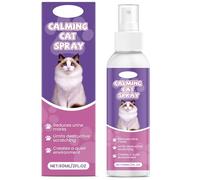 Claming Cat Spray, Cat Pheromone Diffuser, Stops Scratching & Urine Marking, Anxiety Stress Relief Behavior Corrector, Comforts Cats at Home & Traveling, for Vet Pet Owner, Safe Gentle Formula 60ml