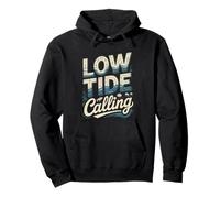 Clamming Coastal Identity Low Tide Calling Shellfish Clam Pullover Hoodie