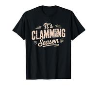 Clamming Season Coastal Shellfish Identity Angler Priority T-Shirt