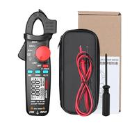 Clamp Meter Digital Clamp Meter Current Professional AC/DC Auto Car Repair TRMS Multimeter Live Check NCV Capacitor Election Tester(ACM92)
