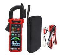 Clamp Meter Multifunctional Clamp Multimeter Accurate Reading HT205D for Current Resistance Temperature Measurement in Laboratories Factories Homes ABS Material