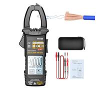 Clamp Meter Multimeter | 4000-Count Multimeter with Amp Clamp | Automatic Detector Portable LCD Backlight for Current Capacitor Circuit Wire Breaker Automotive Car Household Industrial