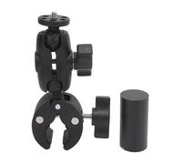 Clamp Mount Adaptor for Mini Dishy Antenna Aluminum Alloy Adjustable Angle Car RV Ladder Pole Mounting Bracket