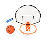 Clamp on Basketball Hoop Includes Hand Air Pump Ball Funny Game
