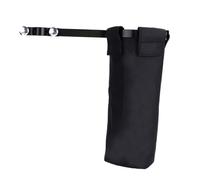 Clamp on Drum Stick Holder Pouch Oxford Cloth Metal Black