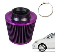 Clamp-On Engine Air Filter - 76mm Air Filter Accessories | Cold Inlet Cone Replacement Multifunctional High-Performance Car for Bikes and Bicycles