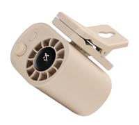 Clamp on Fan | Outdoor Clamp on Fan for Shirt | USB Rechargeable Cooling Equipment with Led Display for Hot Weather Camping Yoga Picnic Dog Walking Commuting