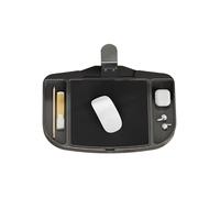 Clamp-on Mouse Pad Holder - carbon steel, Space Saving Rotating - Clamp-On Adjustable Computer Mouse Pad for Office Study Dorm Table Chair