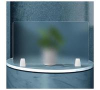 Clamp-On Soundproof Desk Dividers - Frosted Acrylic Privacy Panels for Office & Classroom, 80x30cm Tabletop Partitions for Enhanced Focus & Privacy Solutions