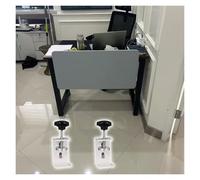 Clamp On Under Desk Privacy Panel Soundproof Cubicle Divider for Office Workstations Customizable Dark Gray (30.7in Length) Enhance Focus & Reduce Noise