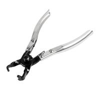 Clamp Plier, Hose Clamp Removal Tool, Heavy Duty Crimper Pliers, Automotive Flexible Hose Tools, Non Slip Grip Handle for Plumbing Marine Engine Brake Heater Work