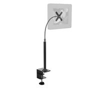 Clamp Pole with Gooseneck - CTA Extended Pole C-Clamp VESA Mount with Flexible Gooseneck (ADD-CPOLEGN)