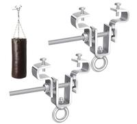 - Clamp - Steel Punch Bag Hanger Bracket, Heavy Duty Industrial Bracket System, Durable Carrying Design, Reliable Equipment for Martial Training, Martial Arts Punch Bag Support
