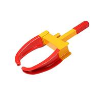 Clamp-Style Wheel Locks, Heavy Duty Steel Trailer Wheel Lock Boot Anti-Theft Chock for Most Cars SUV Motorcycle