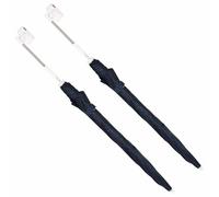 Clamp Umbrella 2pcs Navy Blue 170T Polyester Ø105cm Outdoor Portable Chair Mount