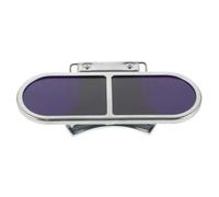 Clamp Welding Goggles with Flip up Cover, Metal Silver Eye Protection