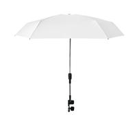 Clampable Chair Parasol - Baby Sun Protection Parasol, Pram Shade Canopy, UPF 50+ Adjustable Umbrella with Clamp Attachment, Lightweight, Foldable Hood for Outdoor Seats, Pushchairs