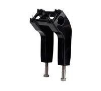 ClampHandlebar Riser 1-1/2'' Handlebar Riser Mount Clamp For Dyna Fat Street Bob Motorcycle Accessories Pullback Risers 38mm Handle Bar T-Bar