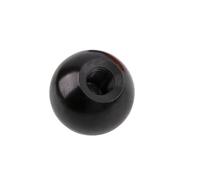 Clamping Ball Head Nut Thread Bakelite Core Machine Tool Replacement Ball Lever Knob Bakelite Handle Ball M6 M8 M10 M12 M16 2PCS(M10x35 Bakelite B)