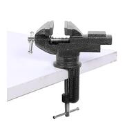 Clamping Bench, Vice for Woodworks on the Workbench, 360° Swivel Base, Fixed Tool for DIY, Metalworking, Vice, Milling, Welding, Workplace